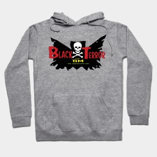 Black Terror with Tim the Ghoulish Lad Logo Hoodie